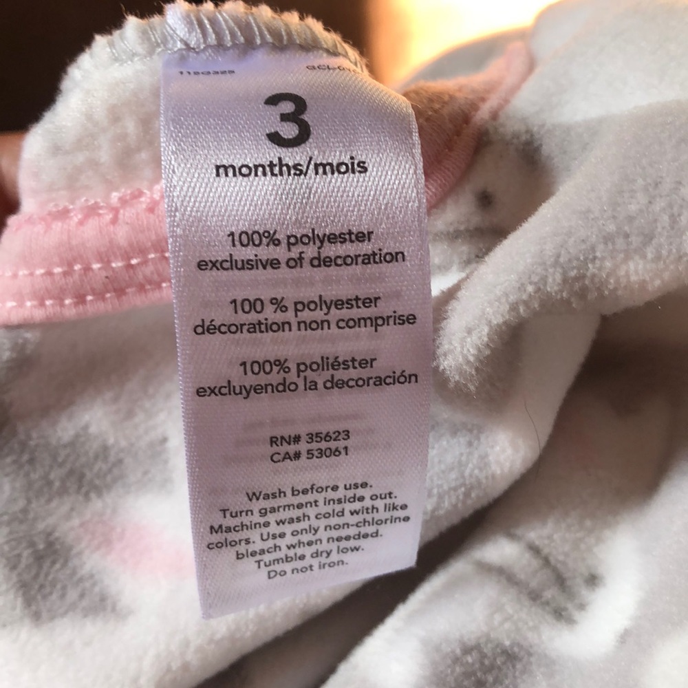 3 Months Footie Pajamas - Picture 6 of 6